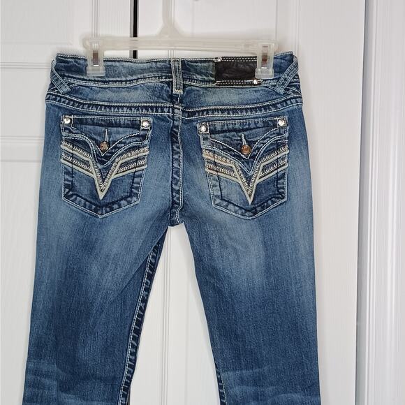 Vigoss The New York Slim Bootcut Jeans Sz 5/6 - Picture 5 of 10